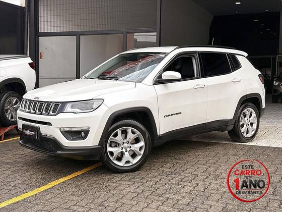 JEEP COMPASS 2.0 16V FLEX LONGITUDE AUTOMÁTICO JEEP COMPASS 2.0 16V FLEX LONGITUDE AUTOMÁTICO